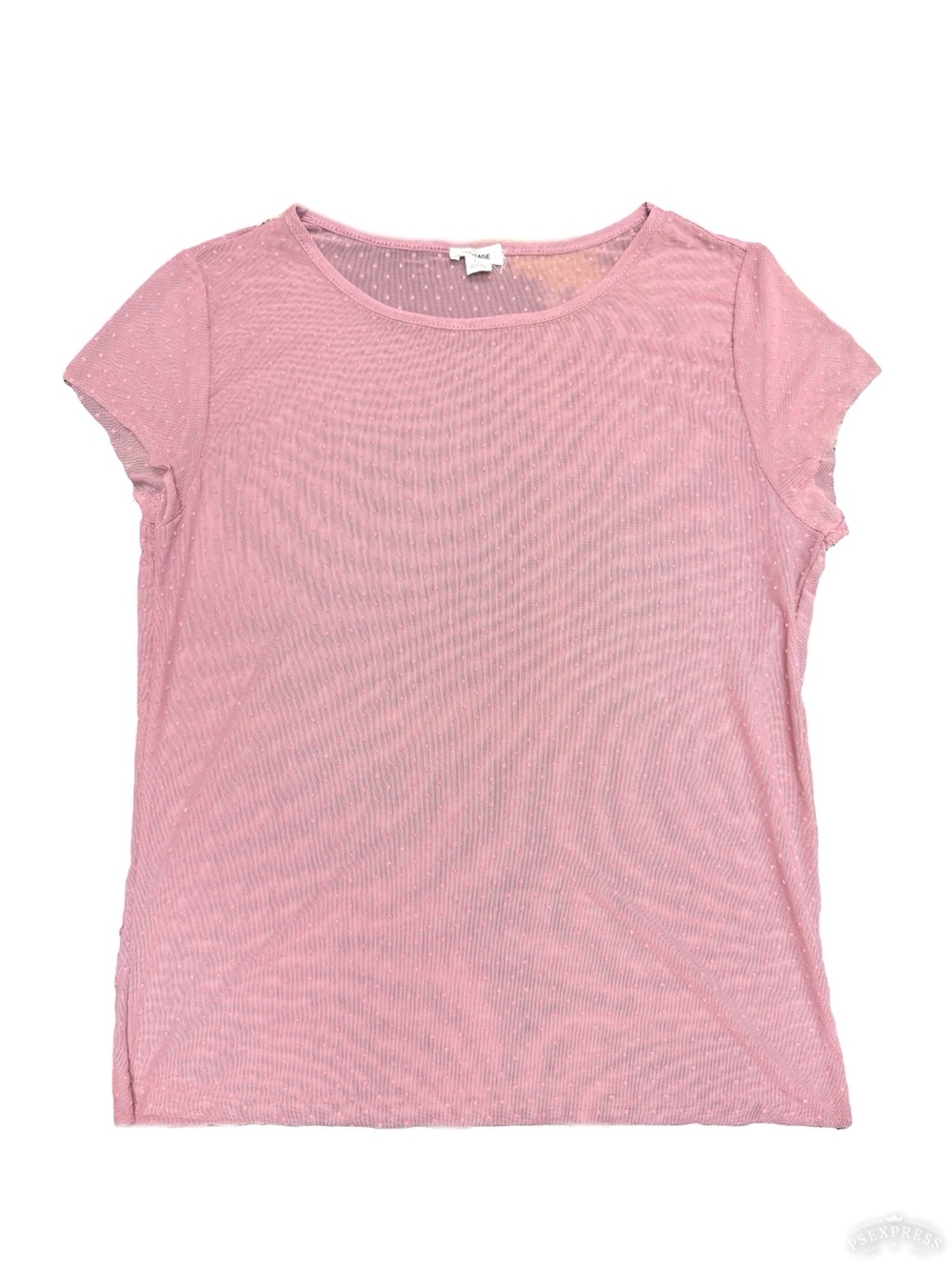 Garage Women’s Mesh Polka Dot T Shirt